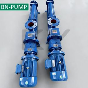 Complete replacement  Seepex progressive cavity pumps